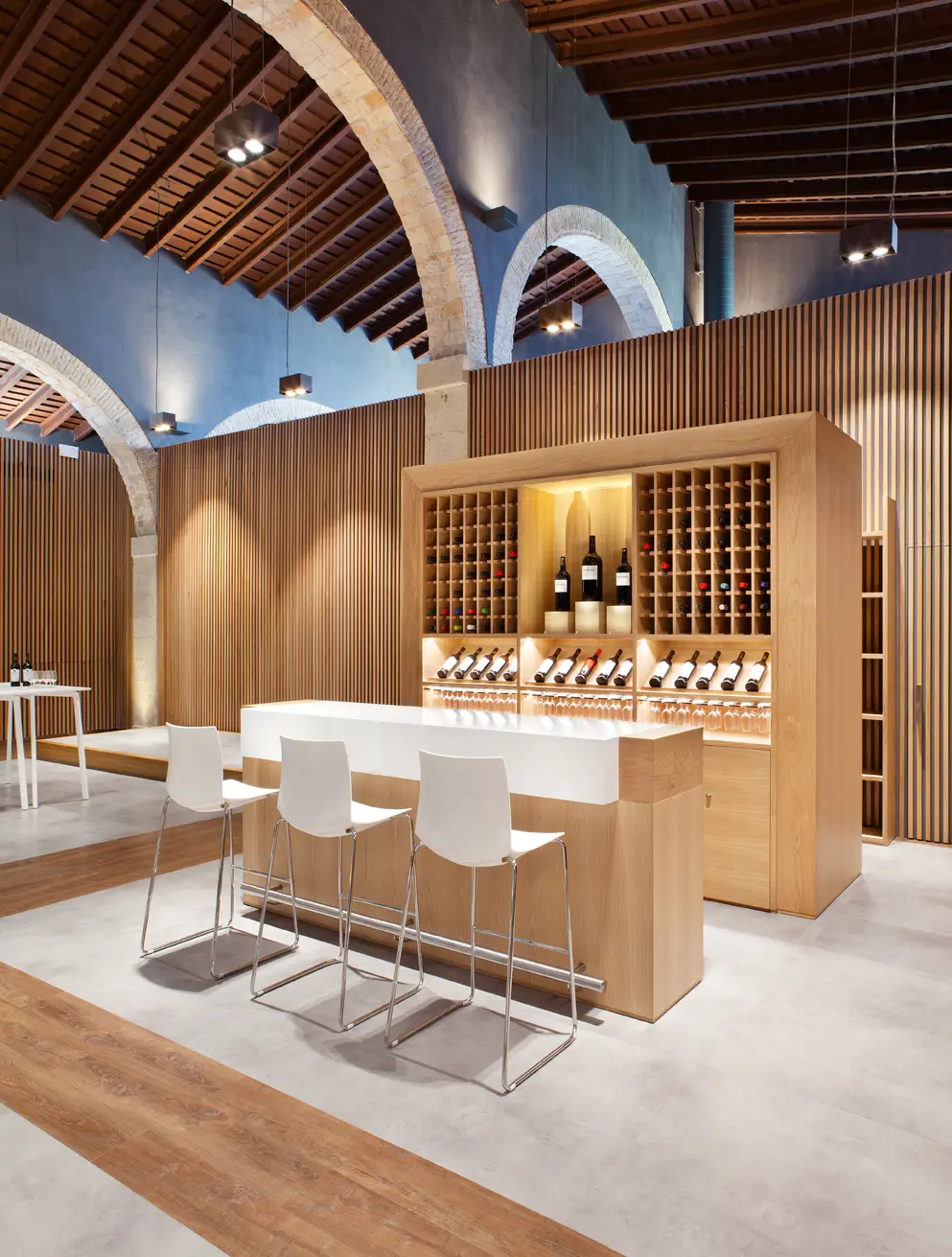 Proyecto Bodega La Vieja realizado por Estudio Ollero