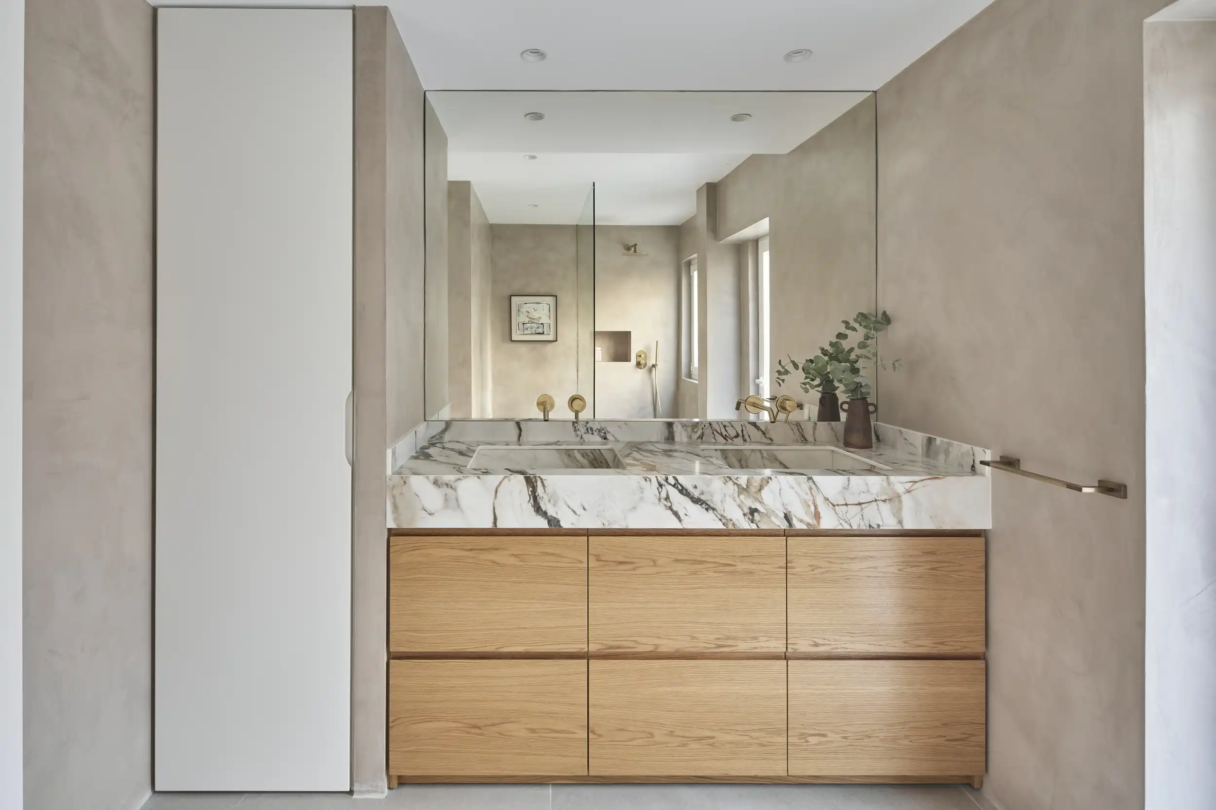 Baño Proyecto Casa BS realizado por Estudio Ollero
