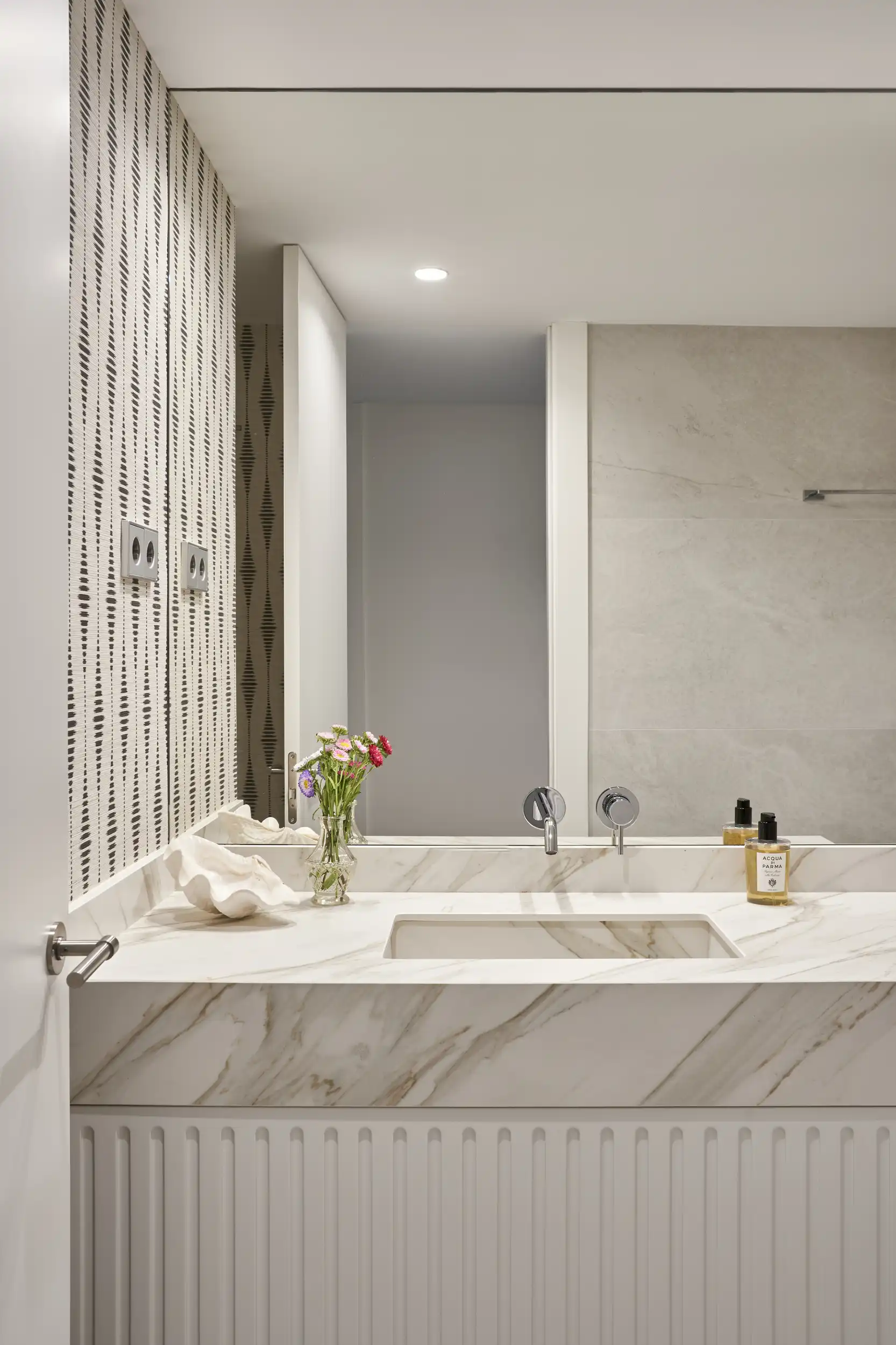 Baño Proyecto Casa BS realizado por Estudio Ollero