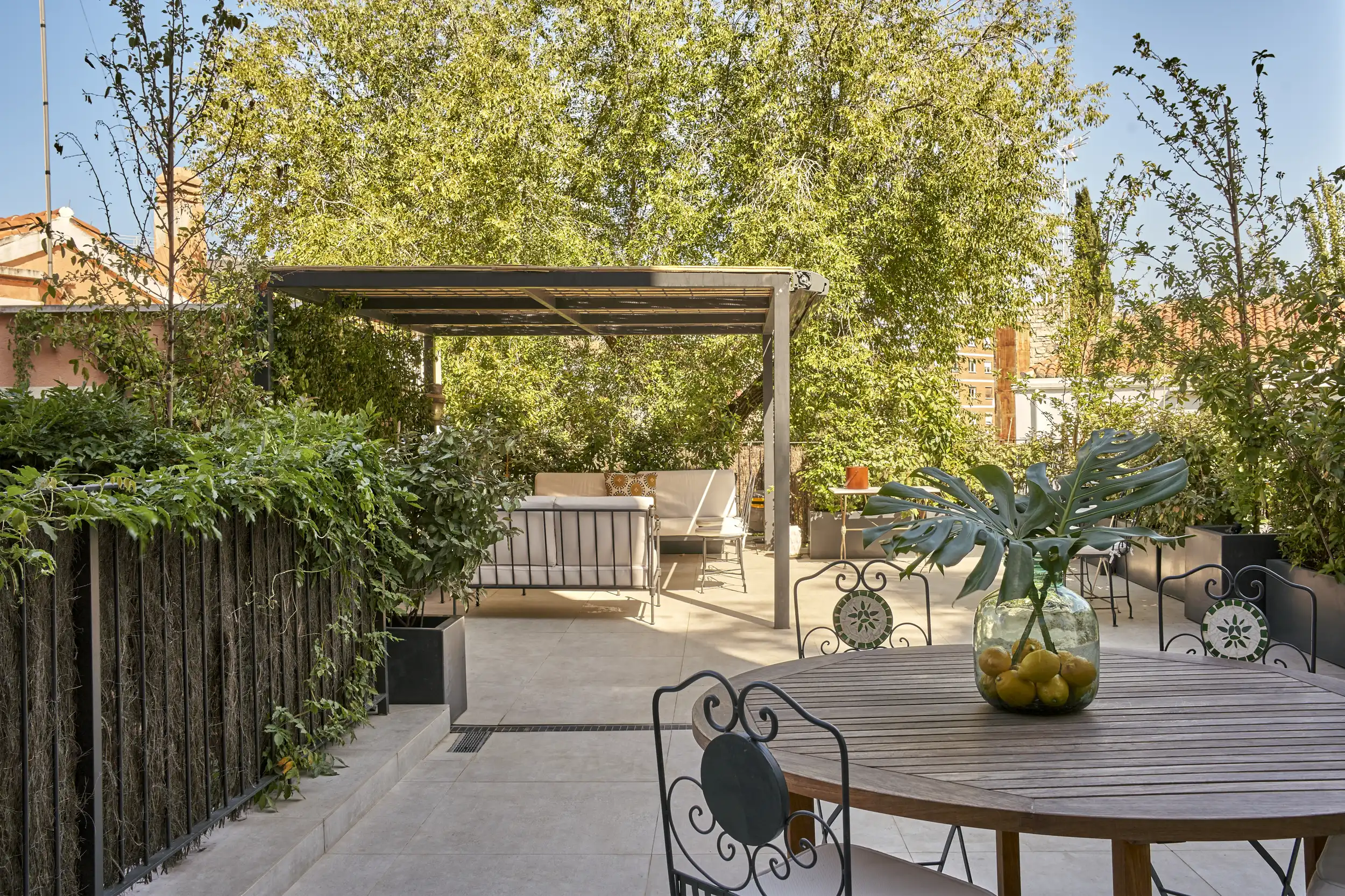 Porche Proyecto Casa BS realizado por Estudio Ollero