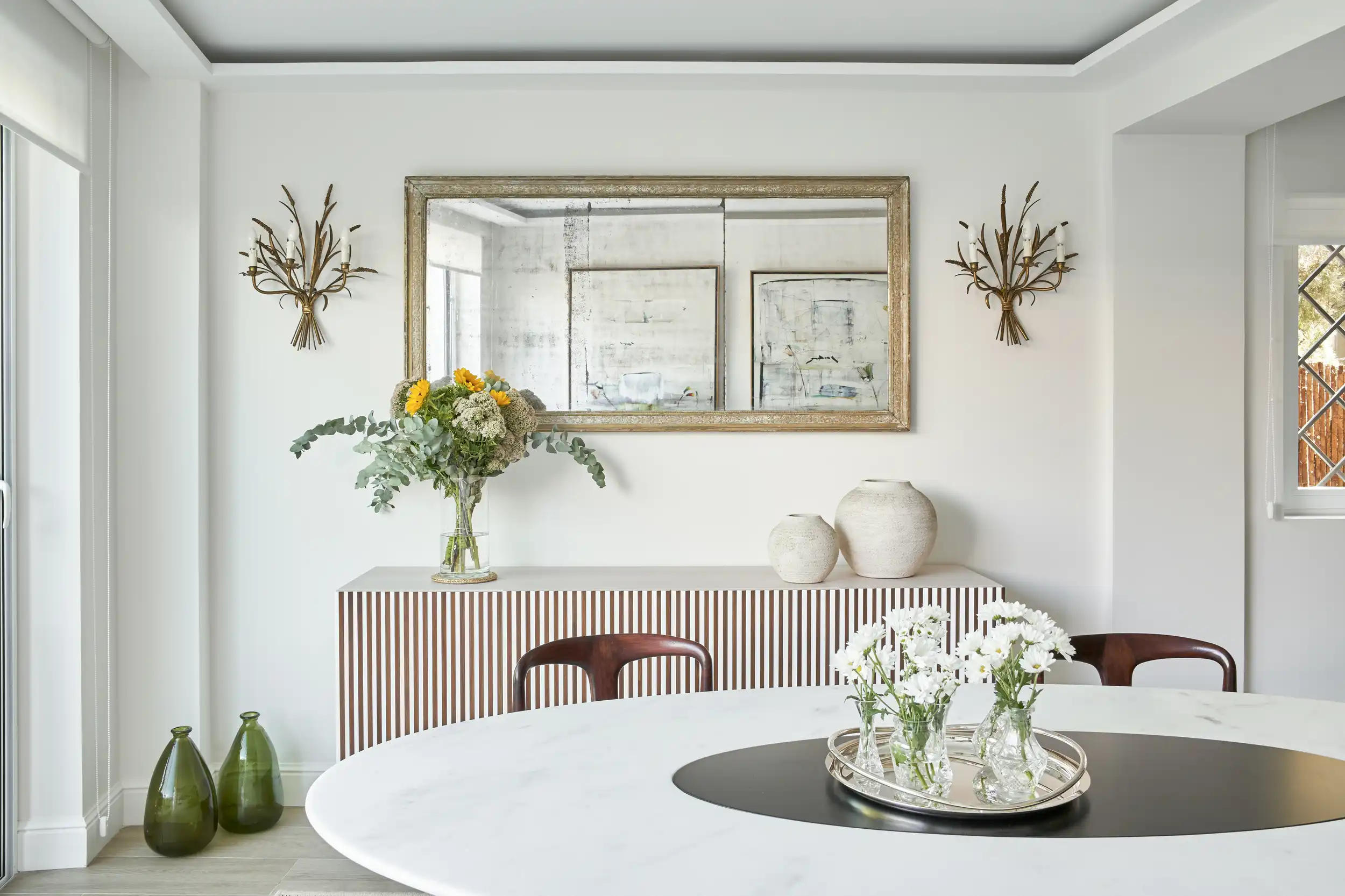 Comedor Proyecto Casa BS realizado por Estudio Ollero