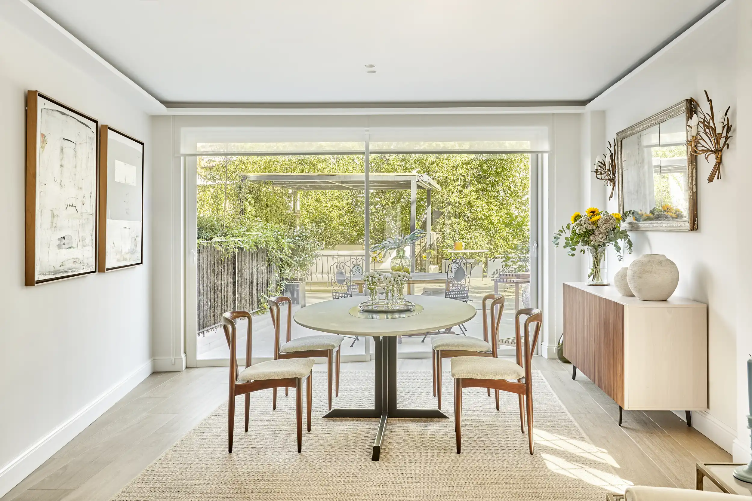 Comedor Proyecto Casa BS realizado por Estudio Ollero