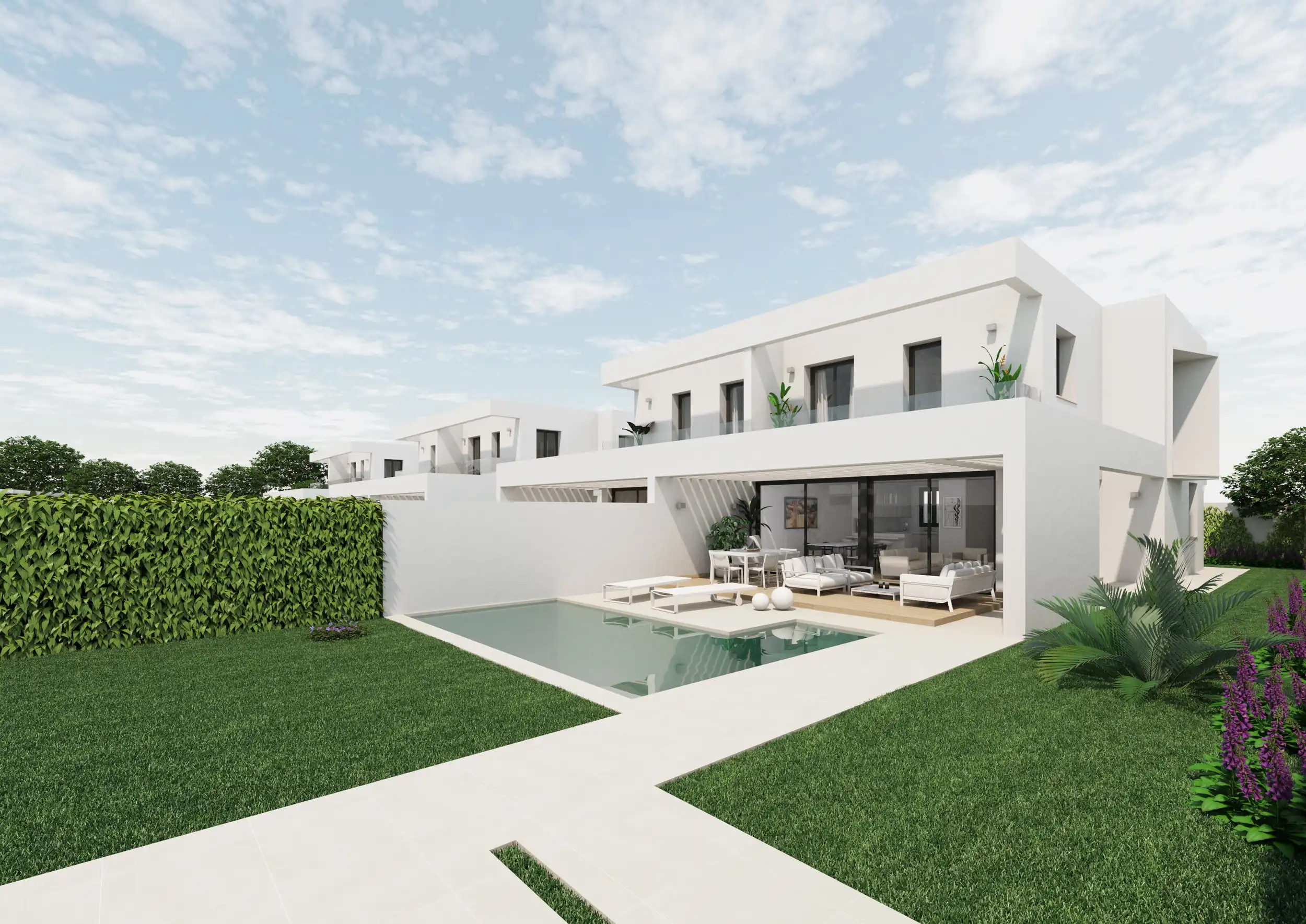 Fachada Proyecto Residencial La Torre realizado por Estudio Ollero