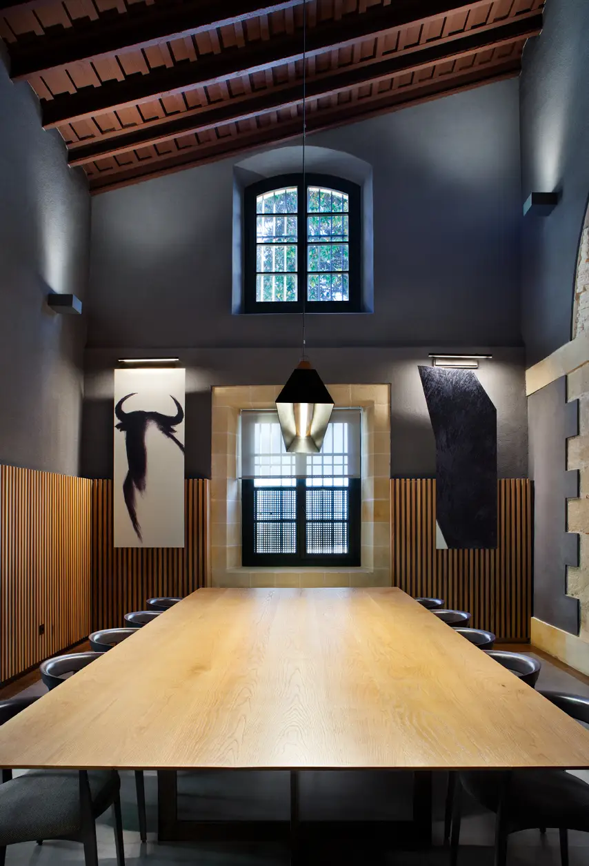 Comedor Proyecto Casa BS realizado por Estudio Ollero
